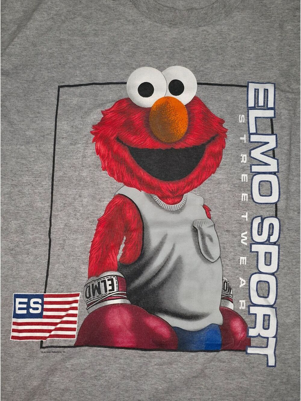90s Elmo Sport Polo Sport Parody Tee